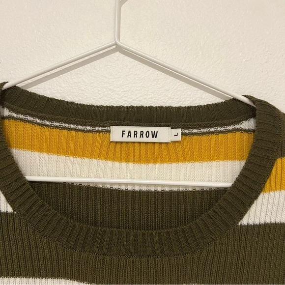 FARROW Green and Yellow Top - Picture 3 of 4